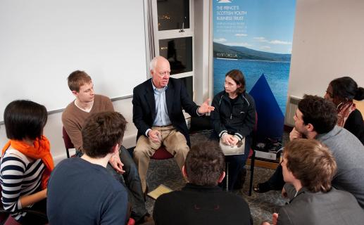 Bob McDowell meets entrepreneurs