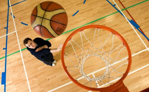 Michael makes the Olympics!